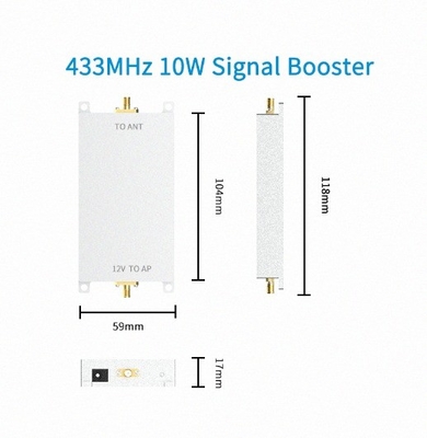 Modul Penguat RF 430-434MHz Dengan Output 40dBm Mudah Dipasang
