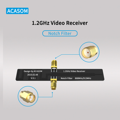 Optimalkan Video Anda 1.2GHz VRX Notch Filter Untuk 868/915MHz Dalam 1.2-1.3GHz Penerima