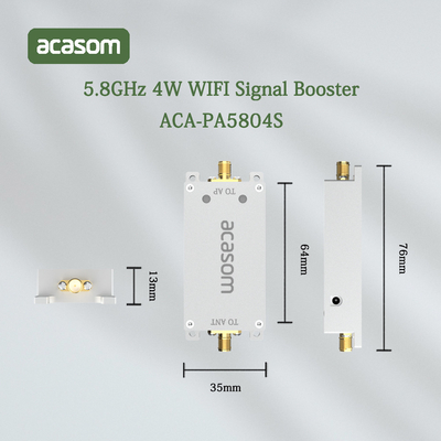 Putih 4 Watt Wifi Wireless 5.8 GHz Signal Booster Untuk DJI Phantom