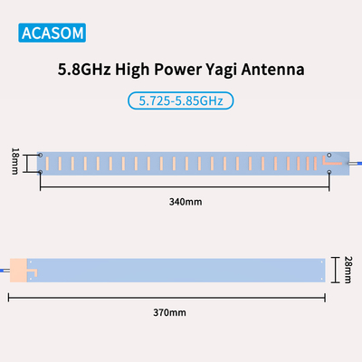 Antenna FPV Berkinerja Tinggi 5850MHz