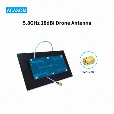 900MHz 915MHz 50W High Gain FPV Drone Antenna Dengan Custom PCBA Chipset SMA Male