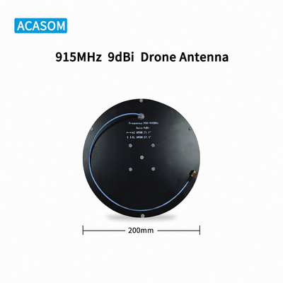 Vertikal Beamwidth 57.3° 9dBi FPV Drone Antenna Untuk UAV Dengan SMA Male