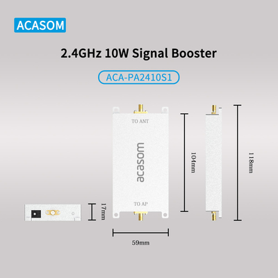 Drone Signal Booster 2.4GHz 10w 20w 40w 100w Amplifier Dengan Fungsi Jamming