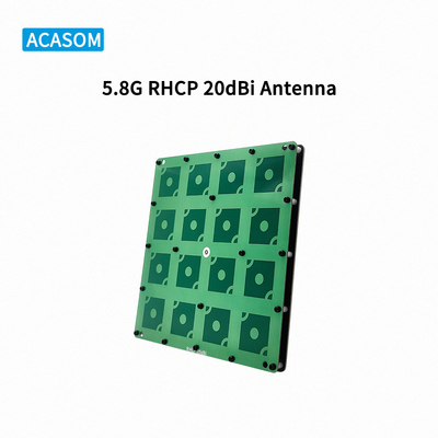 20dBi Gain Panel Long Range Drone Antenna Untuk High Power Amplifier Booster