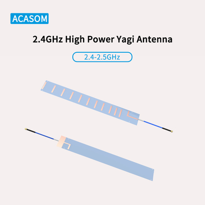 RFSMA Male Yagi Drone Jammer Antenna 50 Ohm 13 DBi High Gain