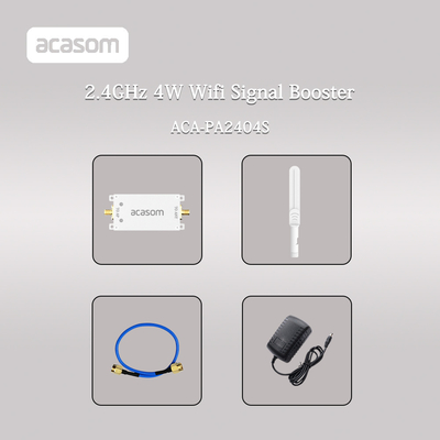 6-18V Tegangan 2,4 GHz Wifi Signal Booster Untuk Drone 4W Daya 2400-2500MHz
