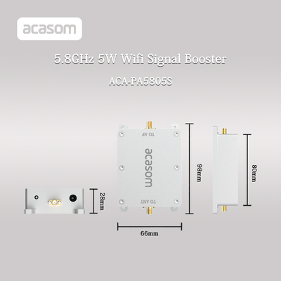 5w 5.8GHz Signal Booster Range Extender untuk kisaran frekuensi 5.725-5.85GHz