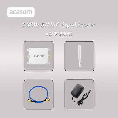 5w 5.8GHz Signal Booster Range Extender untuk kisaran frekuensi 5.725-5.85GHz