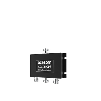 Bagian bawah pemisah daya RF 800-2150MHz dengan N konektor wanita