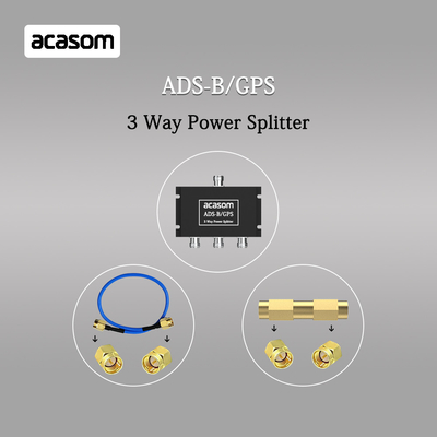 Bagian bawah pemisah daya RF 800-2150MHz dengan N konektor wanita