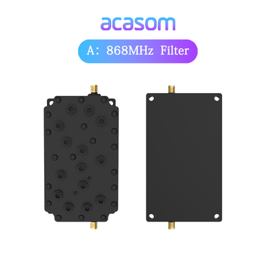 60dB Penolakan 868MHz Cavity Filter Untuk Jaringan Helium 868M SAW Lora Filter HNT 863M