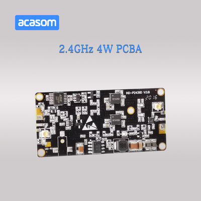 Penguat Sinyal RF 5W 37dBm 12V PCBA Untuk 5.8GHz &amp; 2.4GHz Memperluas Jangkauan Wireless