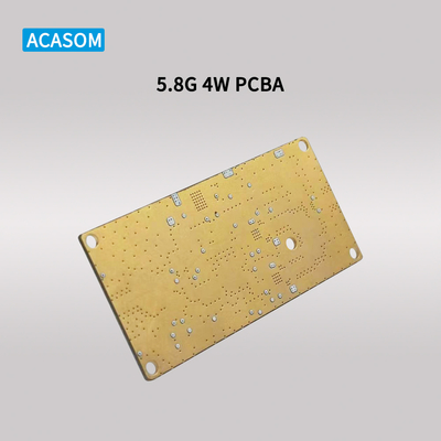 Penguat Sinyal RF 5W 37dBm 12V PCBA Untuk 5.8GHz &amp; 2.4GHz Memperluas Jangkauan Wireless