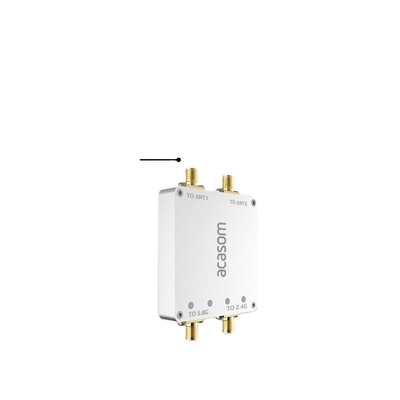 Dual Channel 2.4 GHz 5.8 GHz Signal Amplifier Daya Keluar Maksimal P1dB 36dBm 4W
