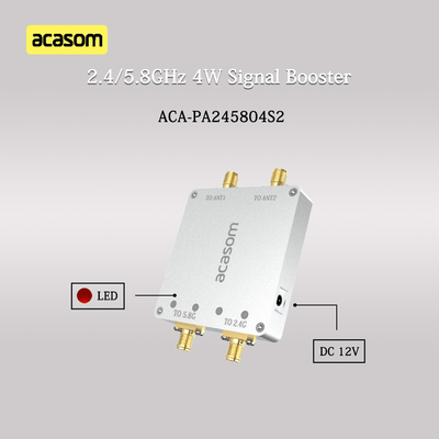 Dual Channel 2.4 GHz 5.8 GHz Signal Amplifier Daya Keluar Maksimal P1dB 36dBm 4W