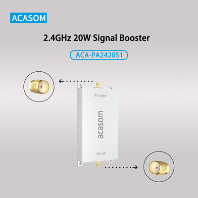2.4GHz Drone Signal Amplifier 20W Range Extender Gain Transmisi Tinggi