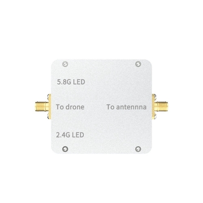 4W 36dBm Dual Band Drone Amplifier 2.4 5.8 GHz RX Dan TX Dual Channel Frequency