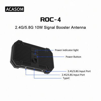 10W Dual Band Signal Booster Untuk DJI Drone Mavic Phantom Avata FPV Range Extender