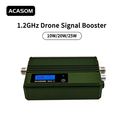 MAX-2 Outdoor 1.2GHz 10W Signal Amplifier Extender Signal Booster Range Extender Tarot 1.2G Image Transmitter