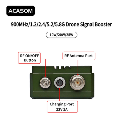 Komprehensif 900mhz Signal Booster 5.8GHz Amplifier Daya Stabil
