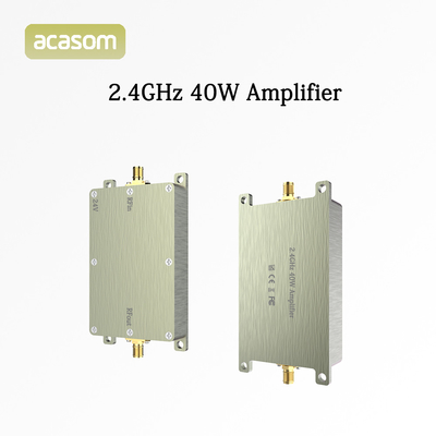 Aluminium Shell FPV Amplifier Dengan 2.4G 40W 24V Untuk Penerbangan Jarak Jauh