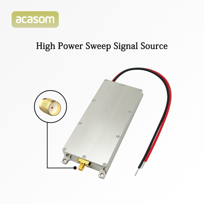 5725MHz 5850MHz Efek Memblokir Tinggi 20w 43dbm Modul Gangguan Sinyal Untuk Gangguan UAV 5.8GHz