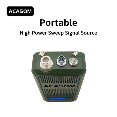 2350MHz-2550MHz 50 Watt Portable Drone Jammer RF Sumber Sinyal Daya Tinggi