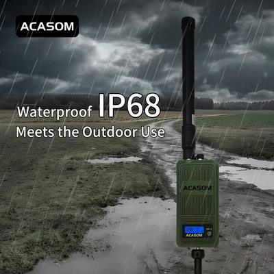IP68 Portable Drone Jammer 5150MHz-5350MHz Anti Drone Sumber Gallium Nitride